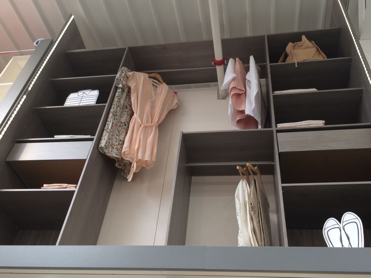 Dressing chambre - mais en blanc