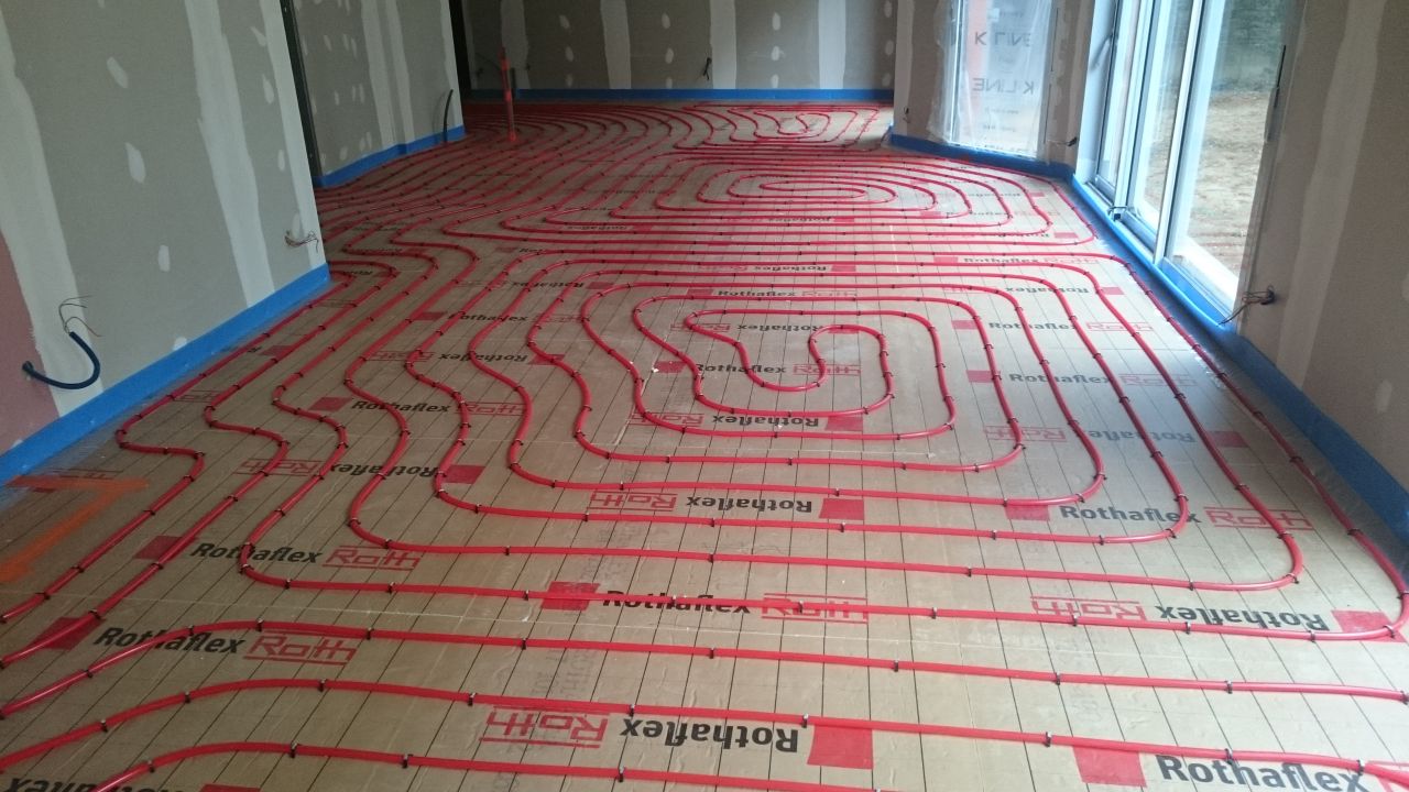 plancher chauffant