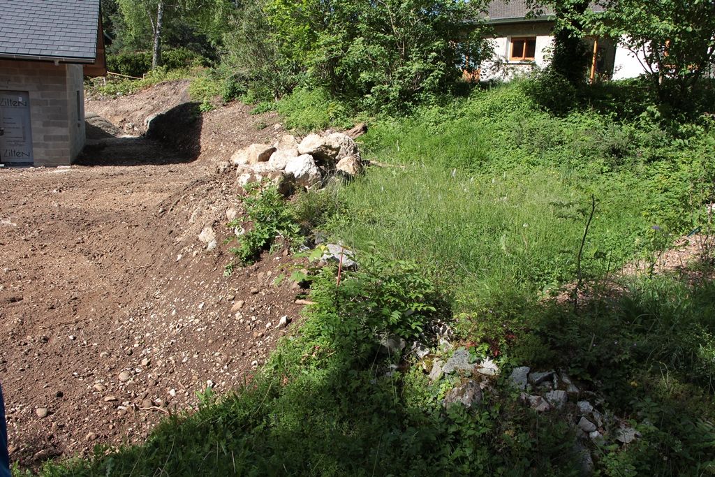 Terres remises en place / côté est