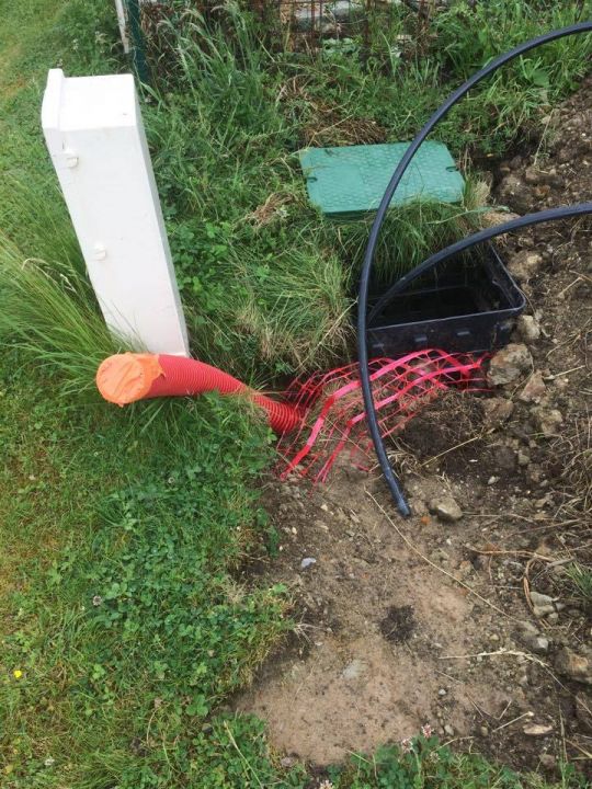 fourreaux pour cable enedis, telephone...