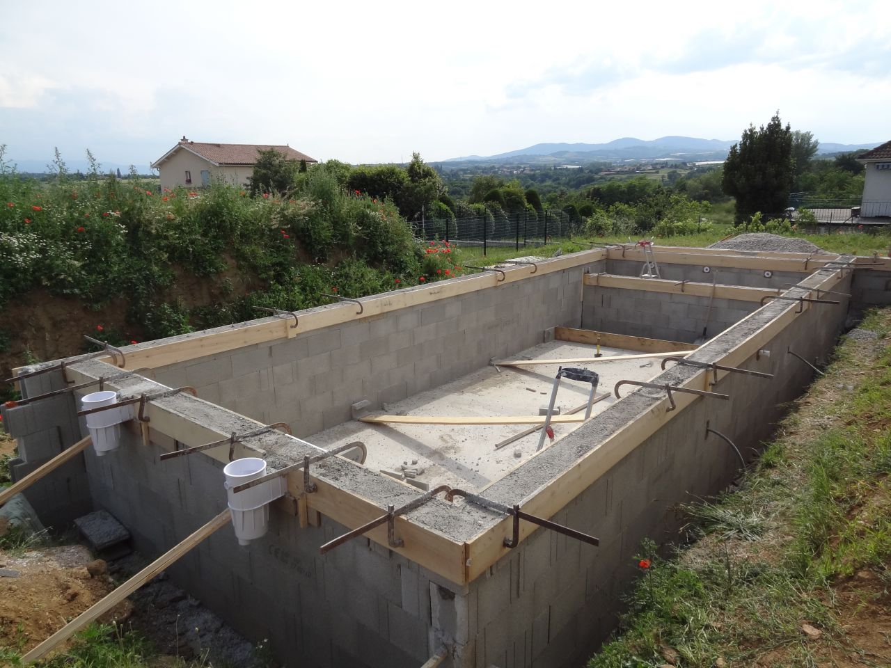 coulage beton