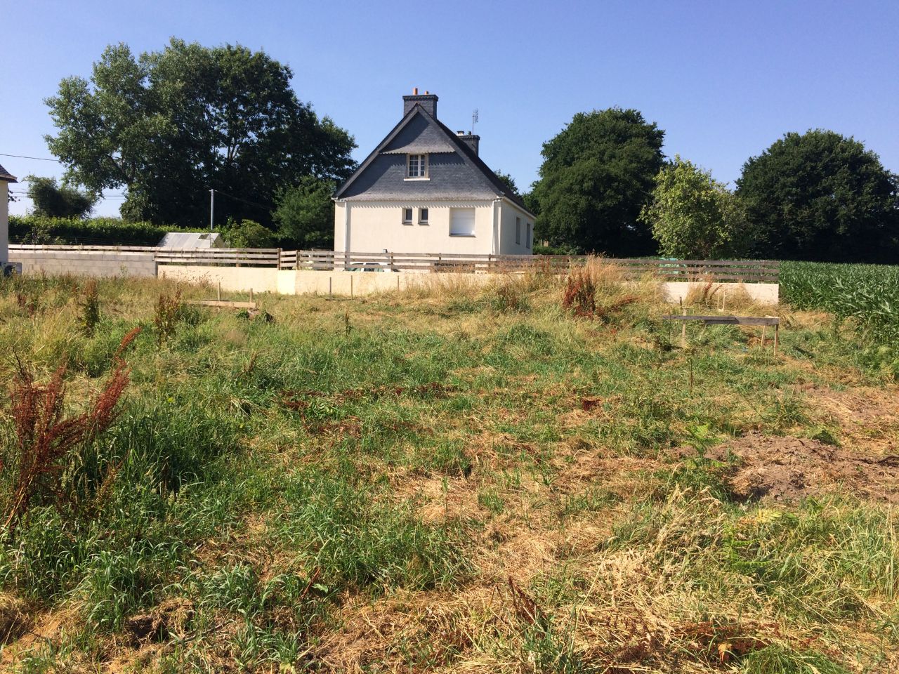 prparatif au terrassement