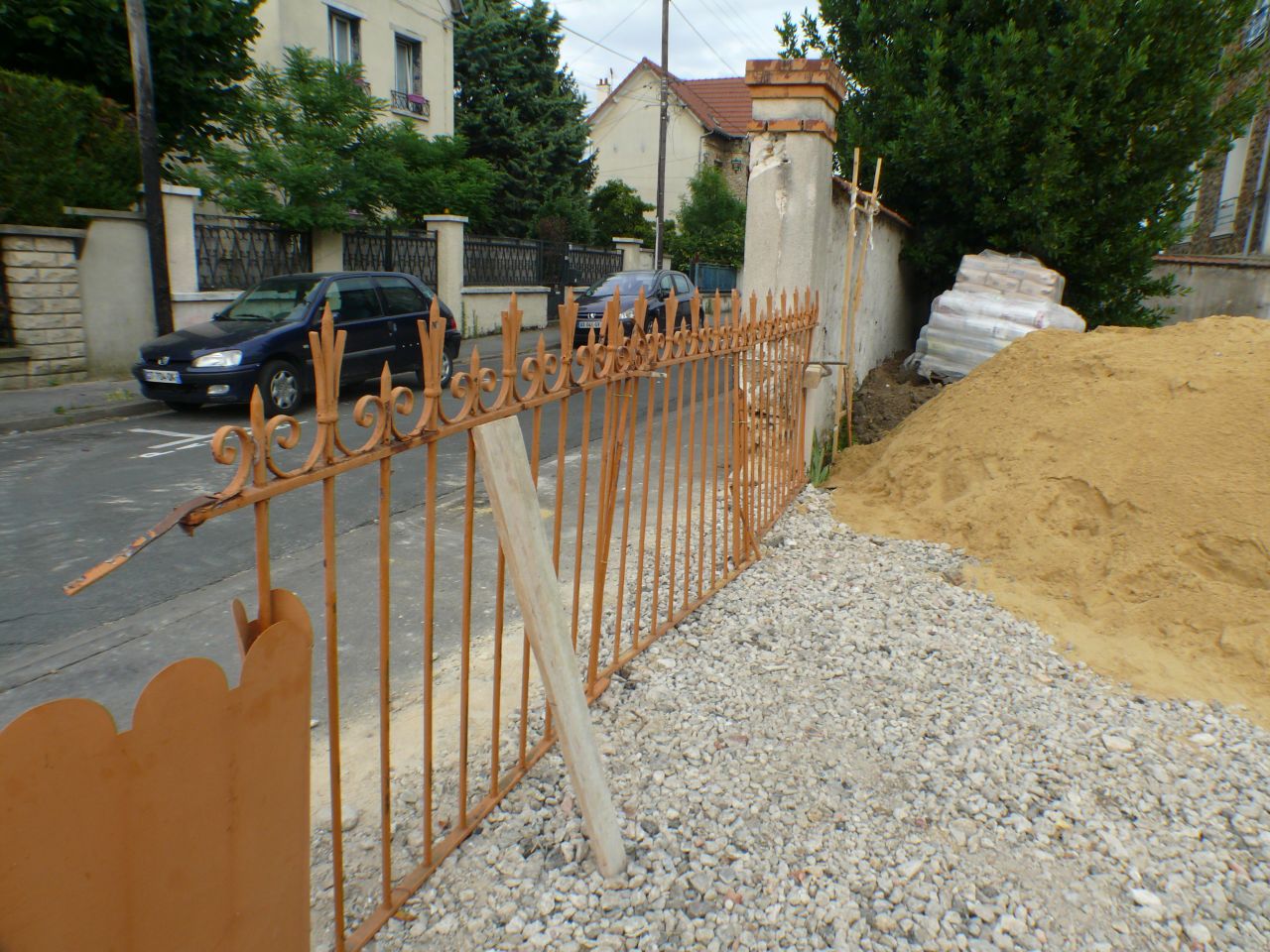 Protection du chantier