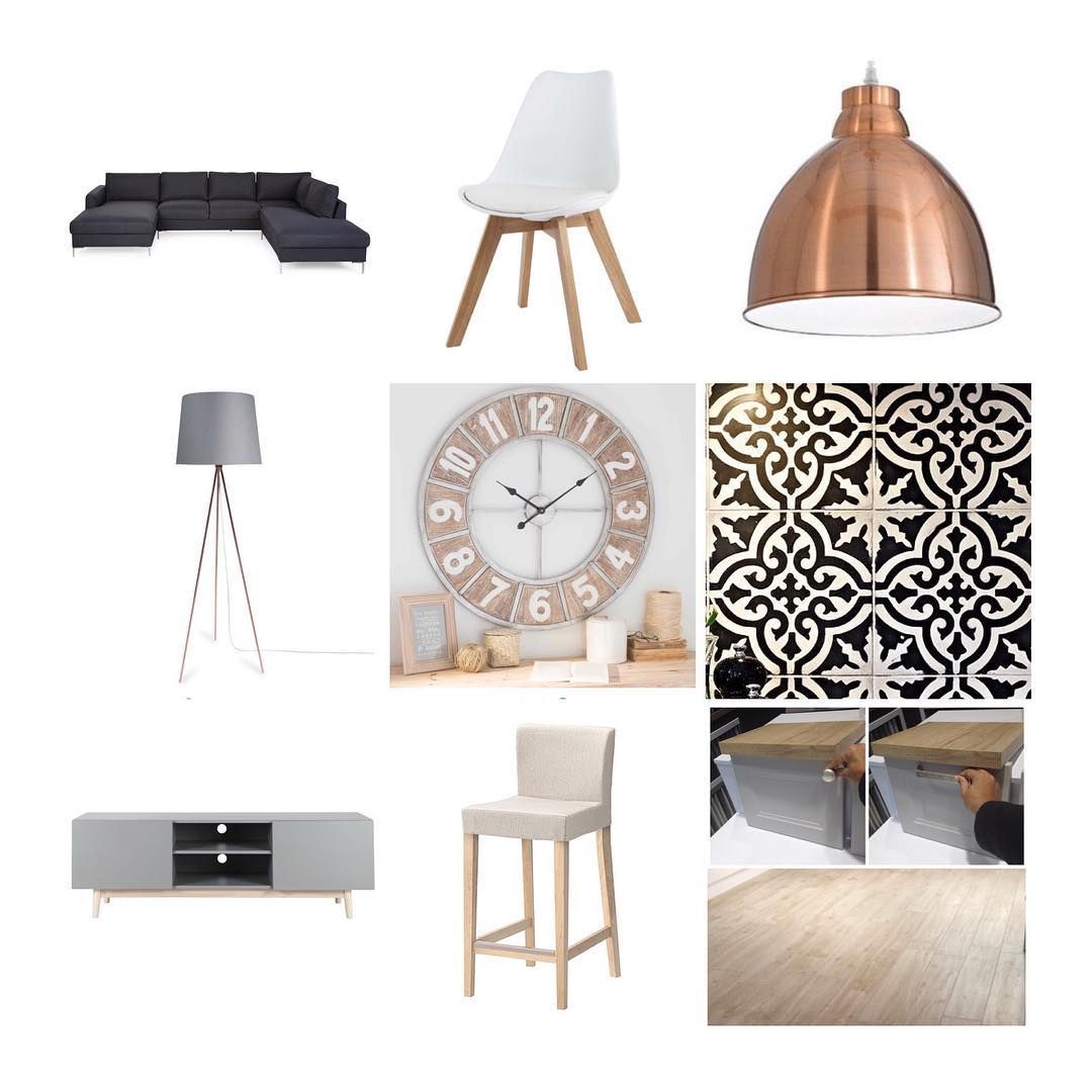 Planche déco pièce de vie révisée