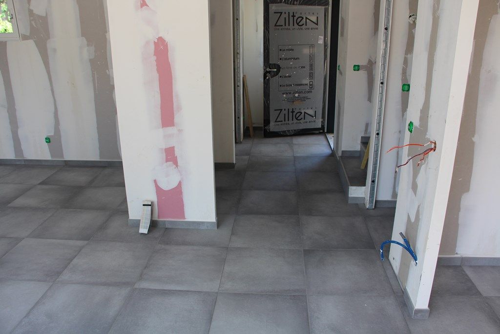 Carrelage au RdC 60x60