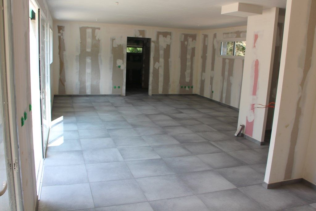 Carrelage au RdC 60x60