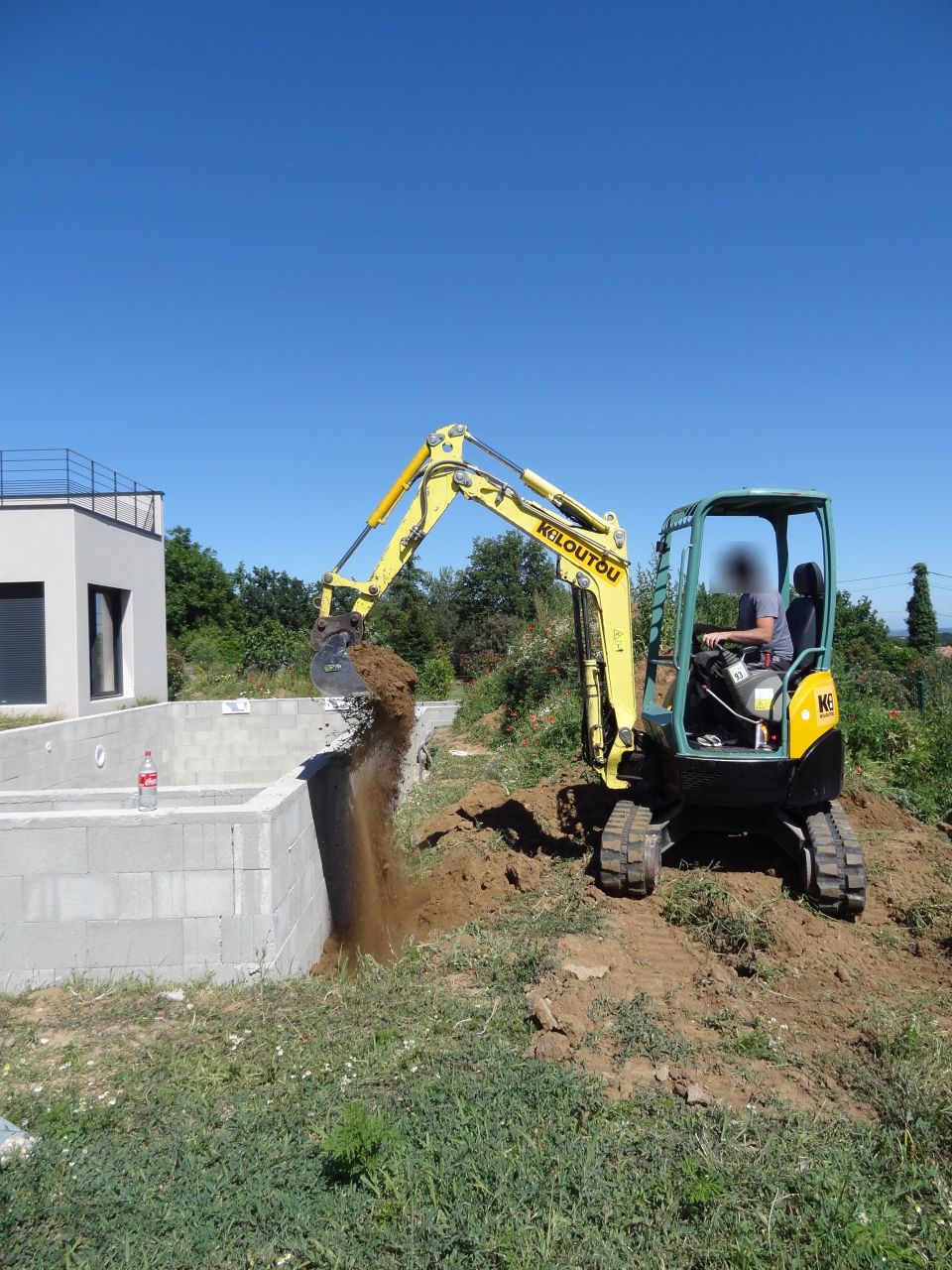 remise en place des terres
