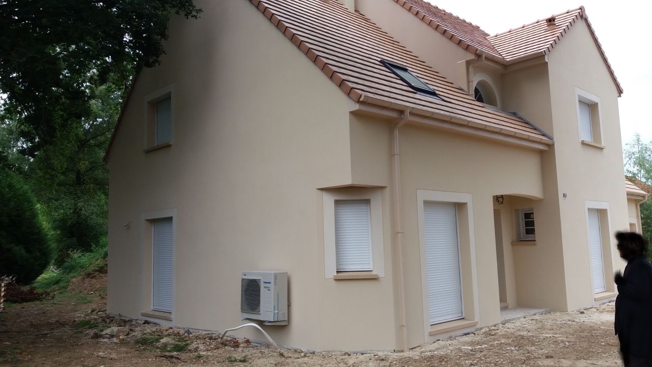 il s'agit de la maison terminée
