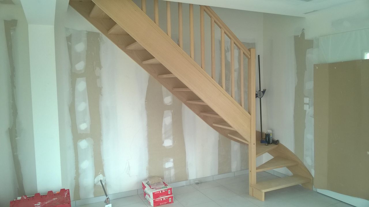 Escalier posé