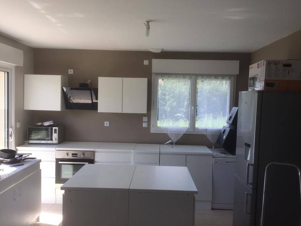 cuisine qui prend forme !!!