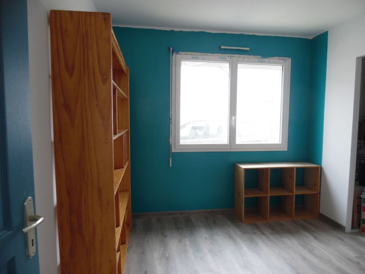 Bibliothèque (chambre du rdc)