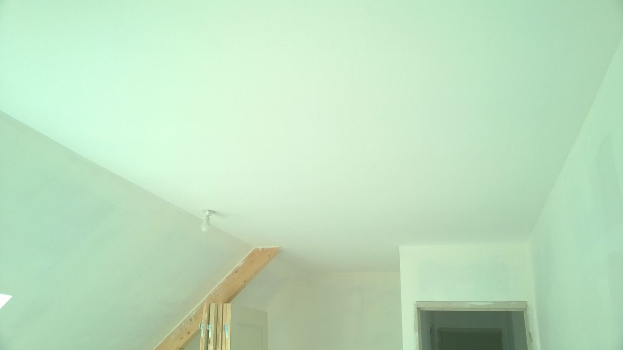 1° couche plafond - peinture Seigneurie Hermina premium