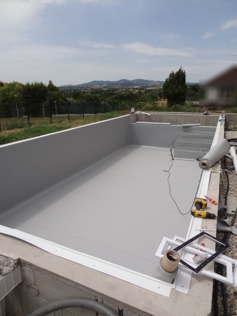 Mise en place PVC