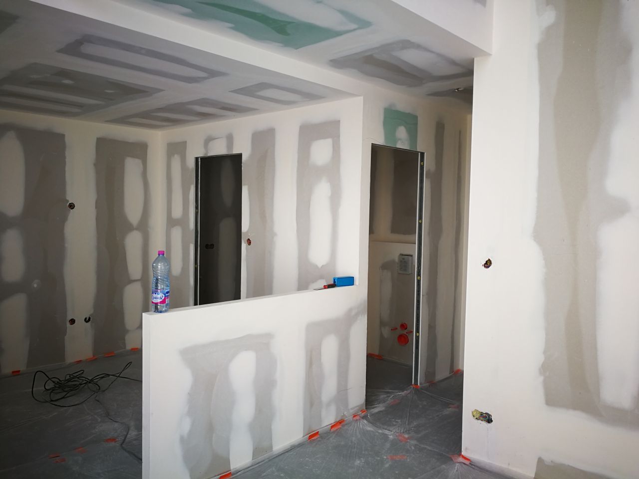 Ponçage en cours 
