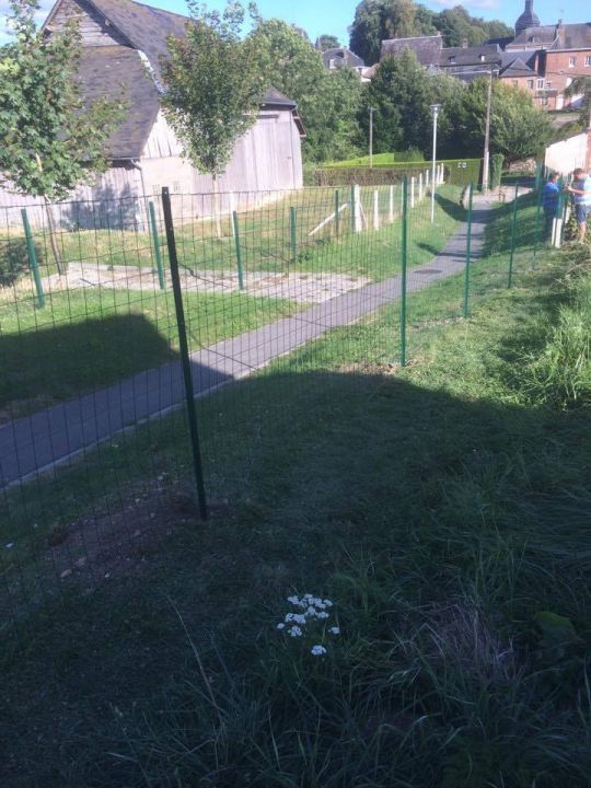 grillage en parti posé 1m50