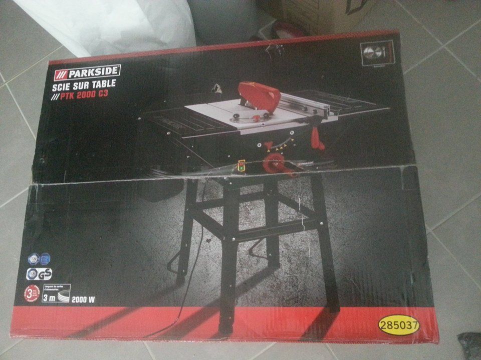 scie circulaire sur table