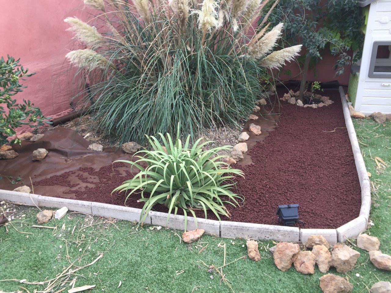 Aménagement du jardin sec