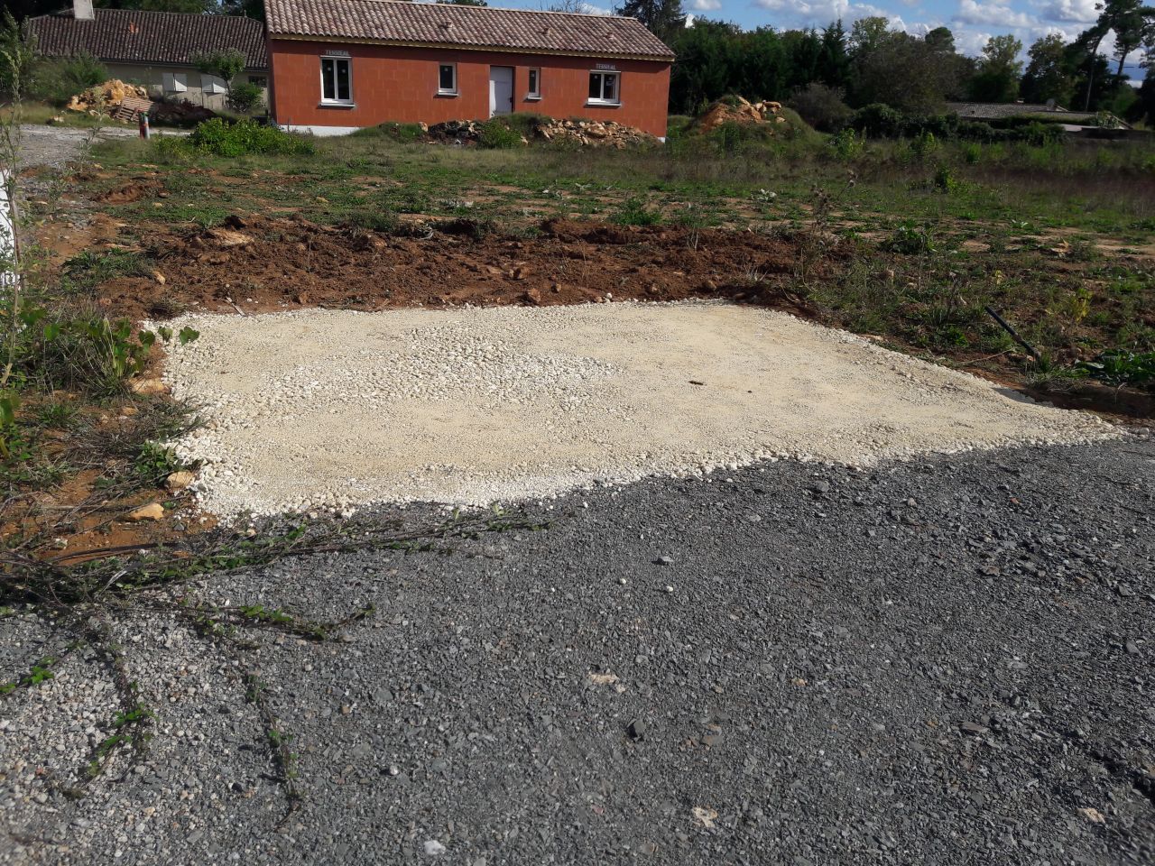 Accès chantier fini