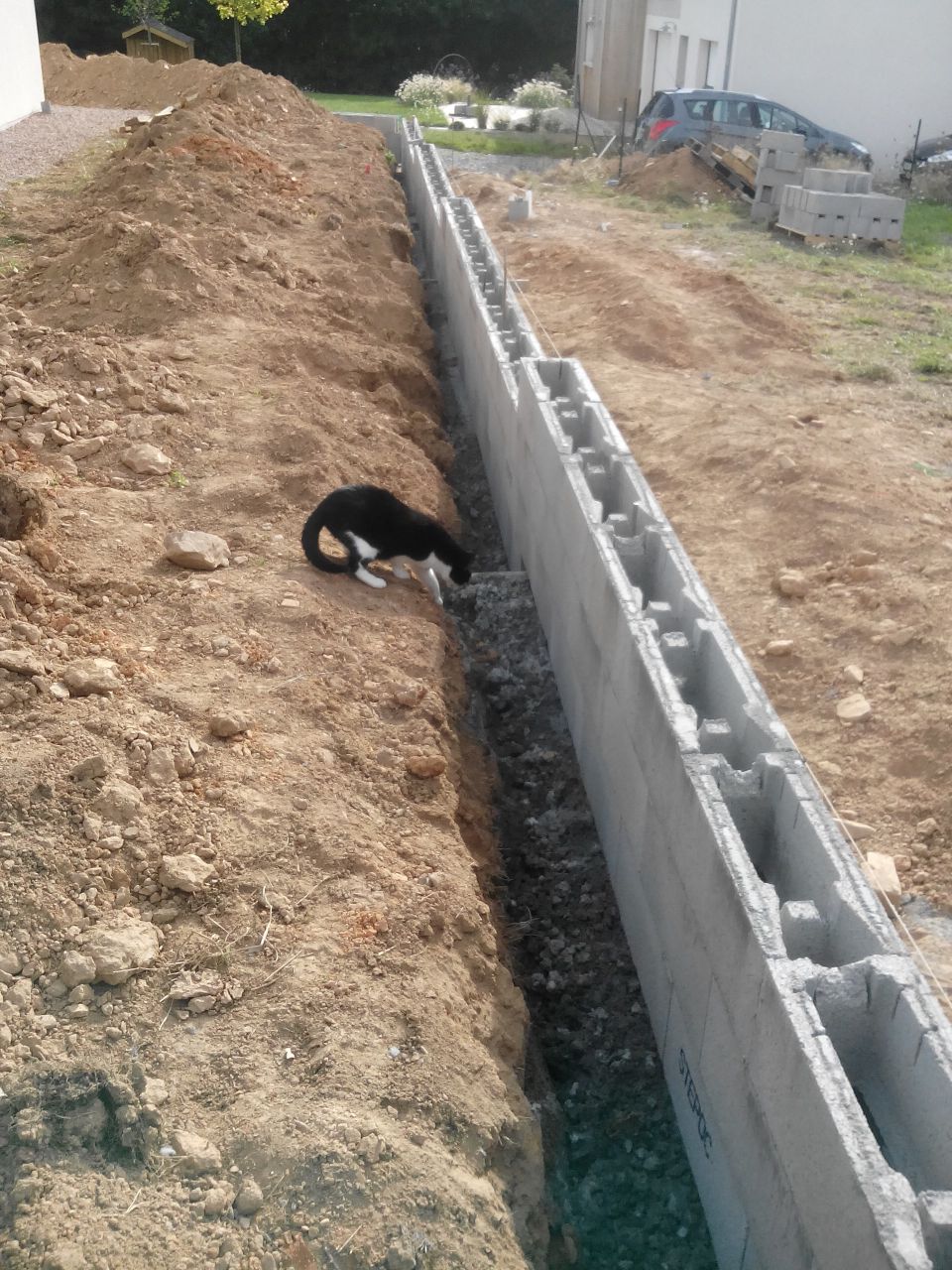 montage du muret