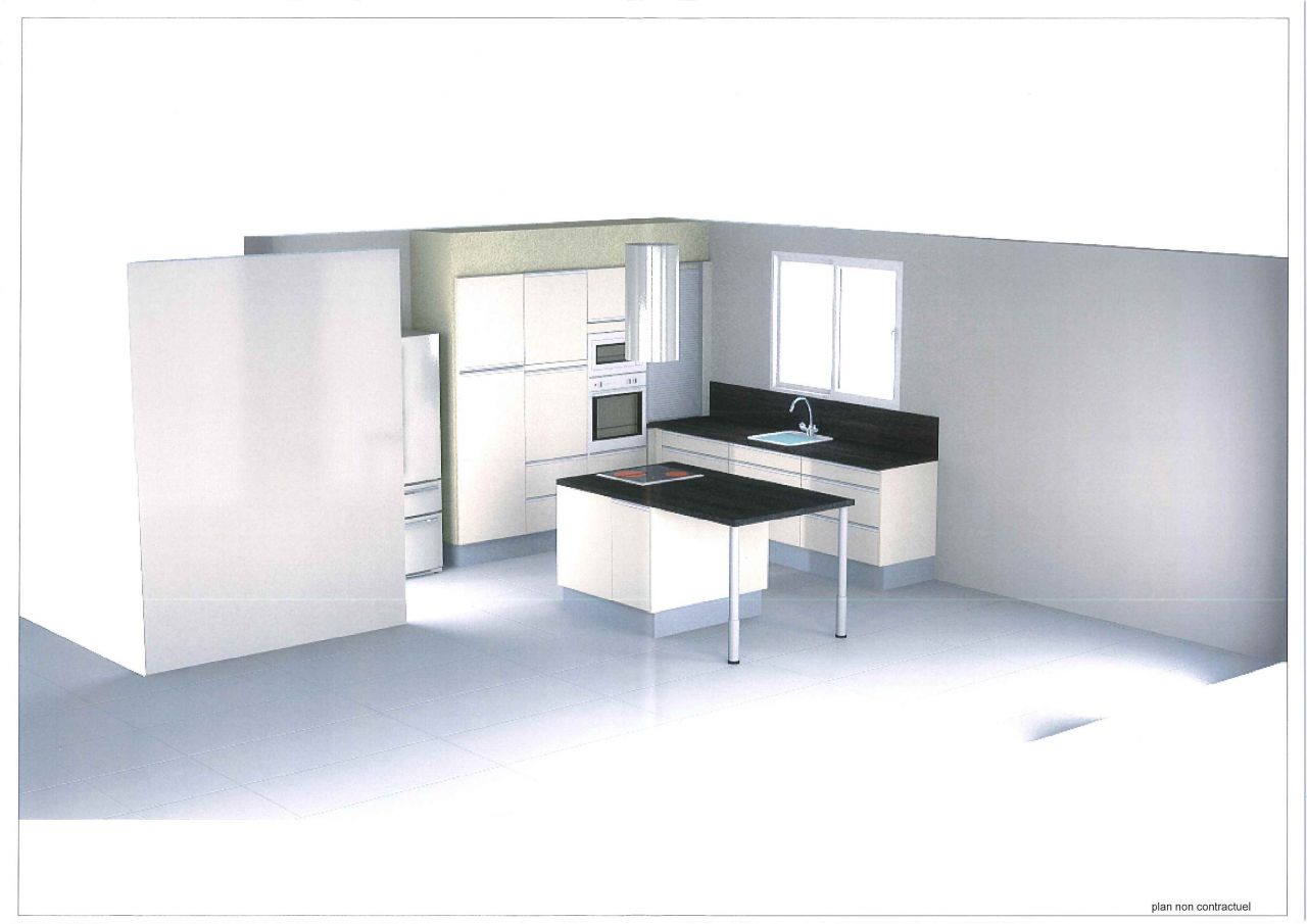 Cuisine commandée chez "3D cuisines" à Saujon
