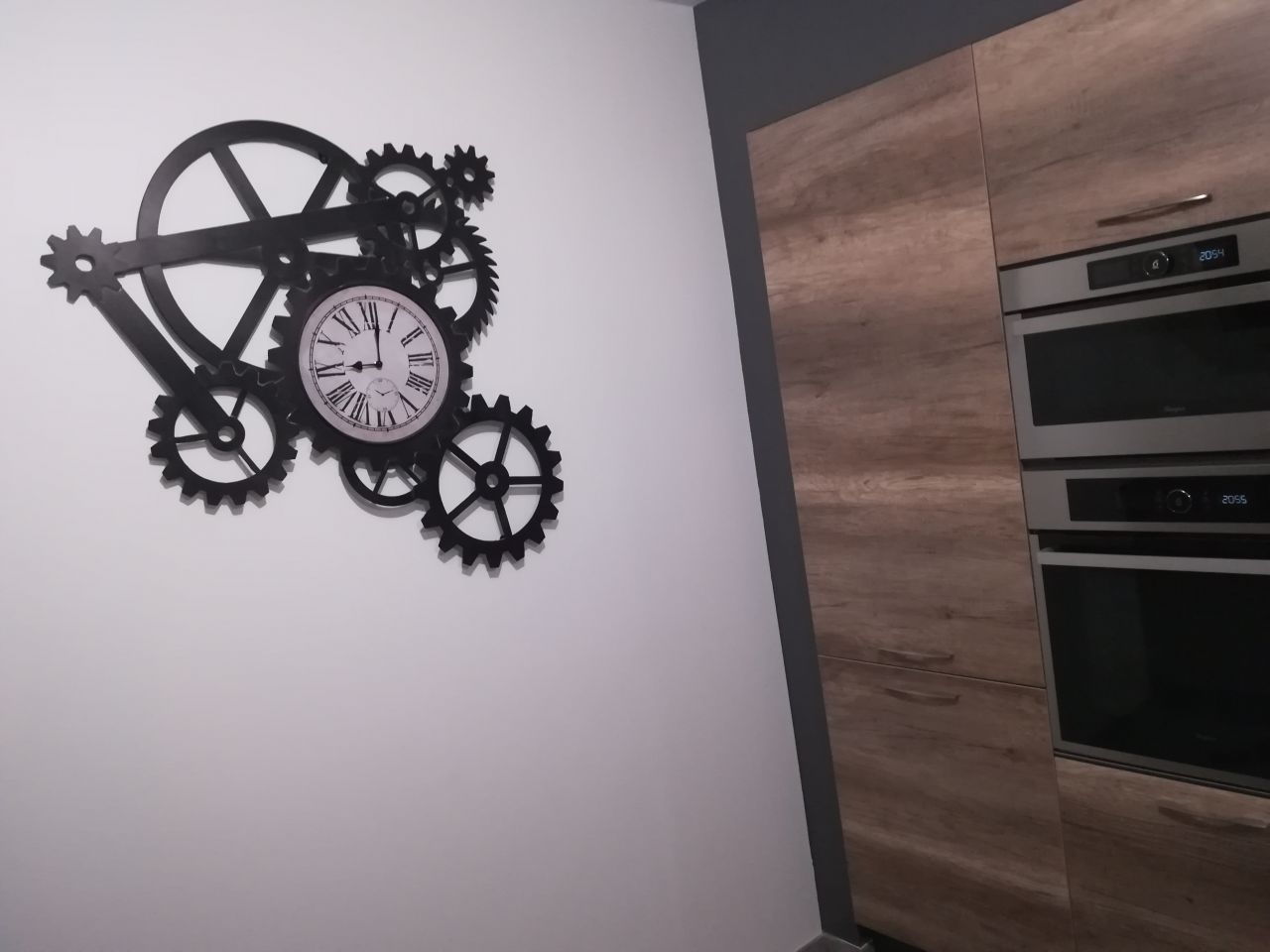 Horloge Engrenages Maisons du Monde installée !