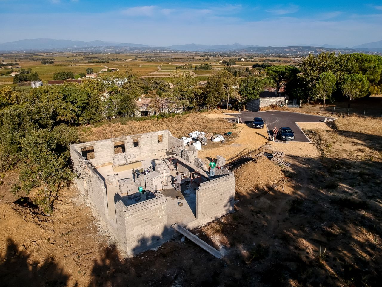 Vue aerienne