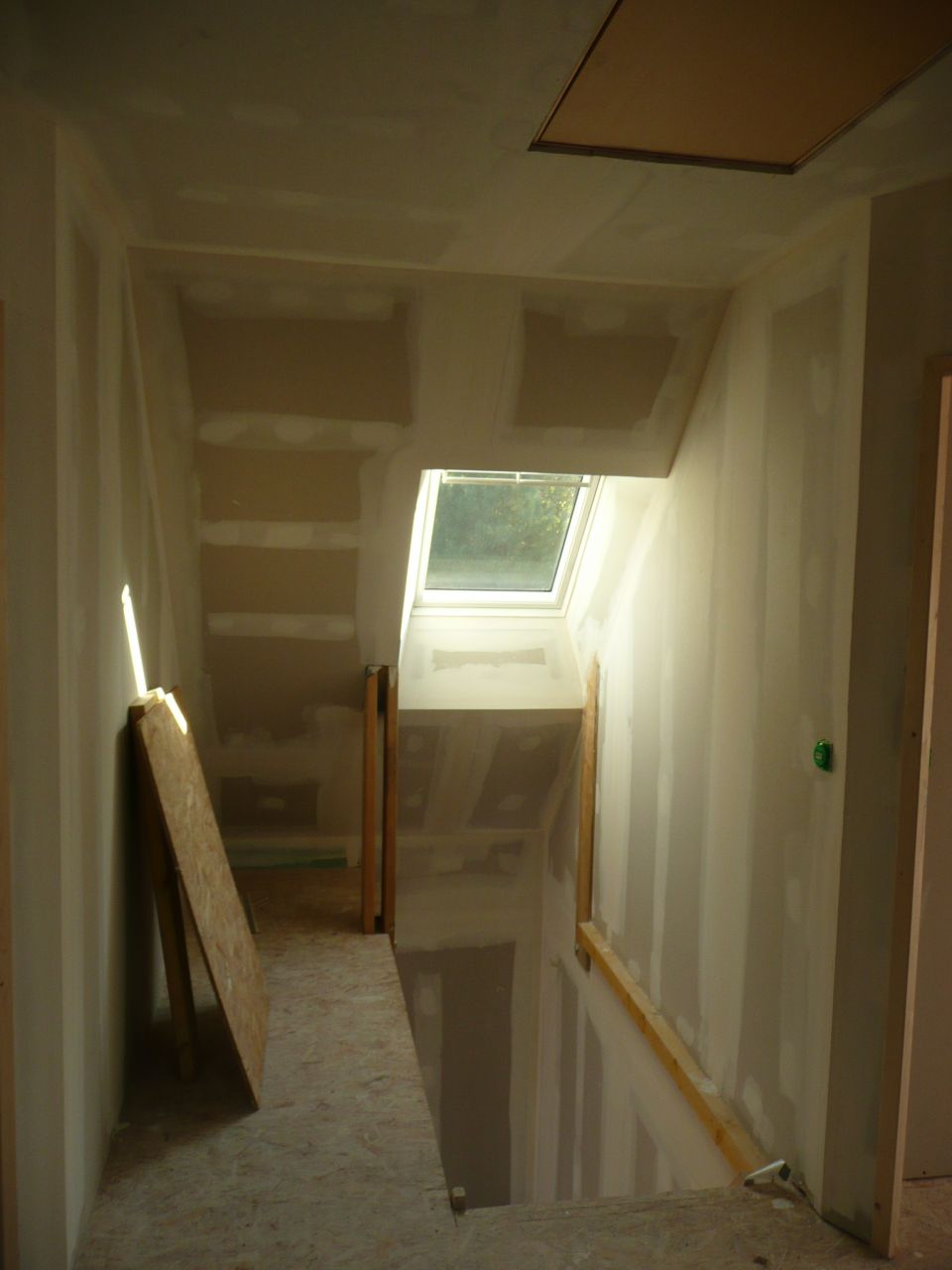 cage d'escalier fini