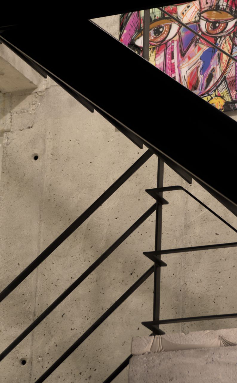 Escalier Drumetal