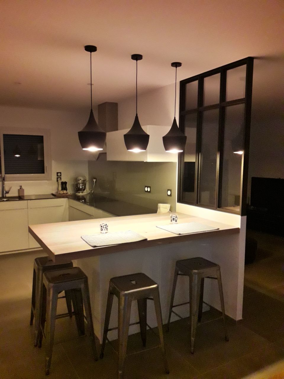éclairage bar