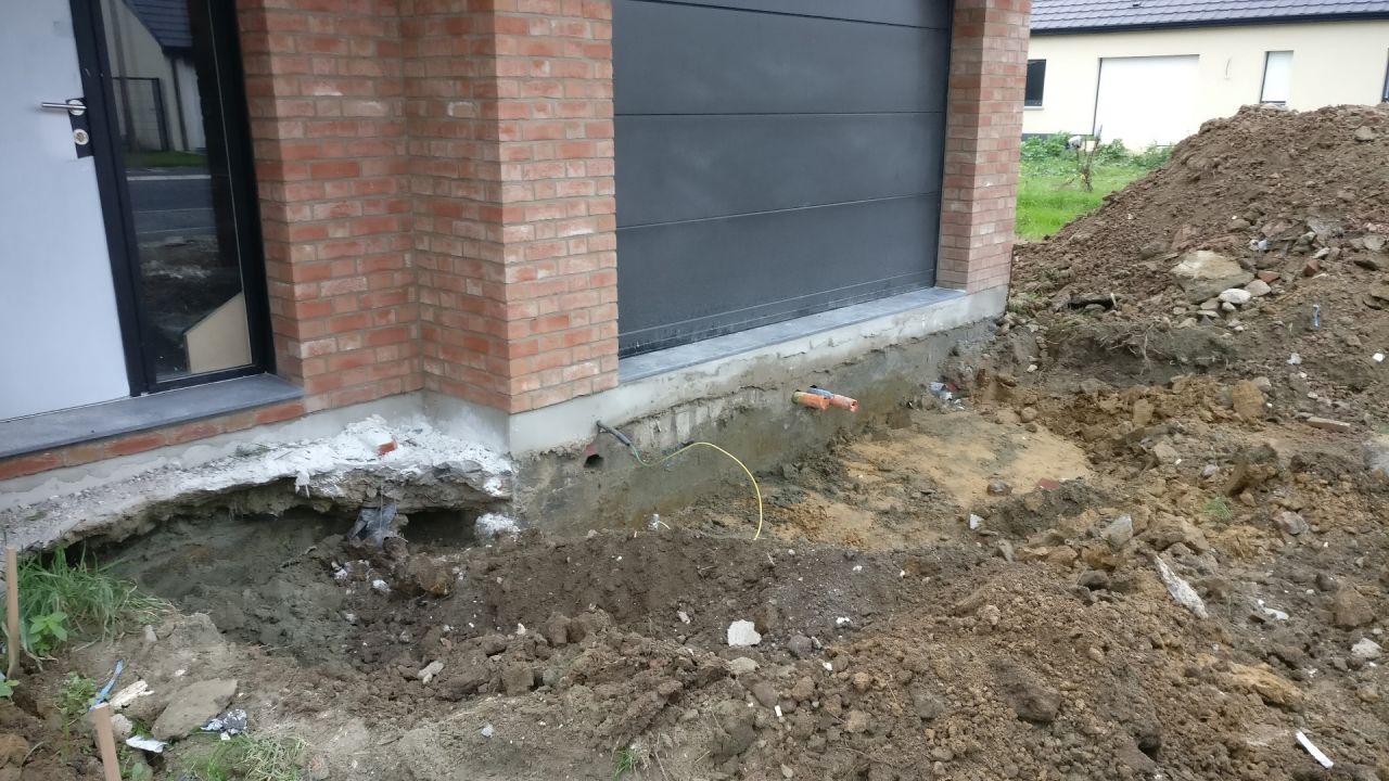 Debut des travaux Assainissement
