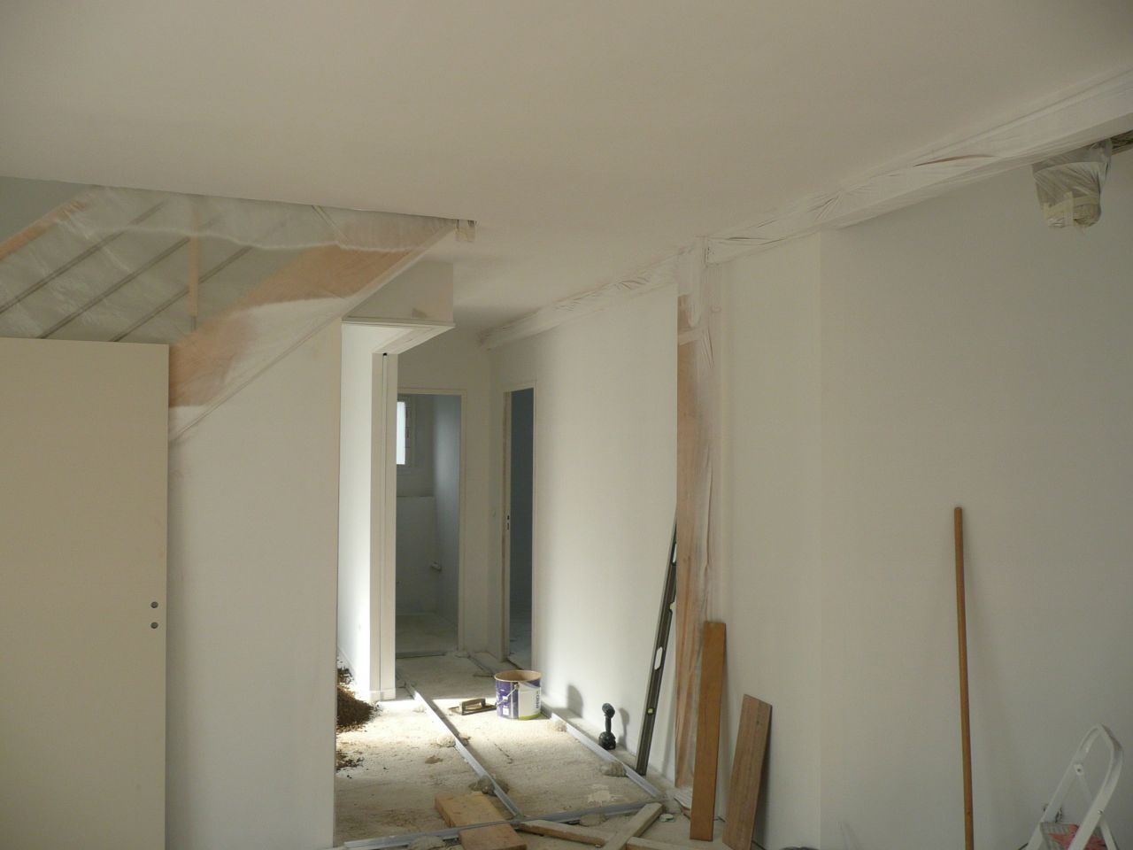 fin peinture à l'airless
