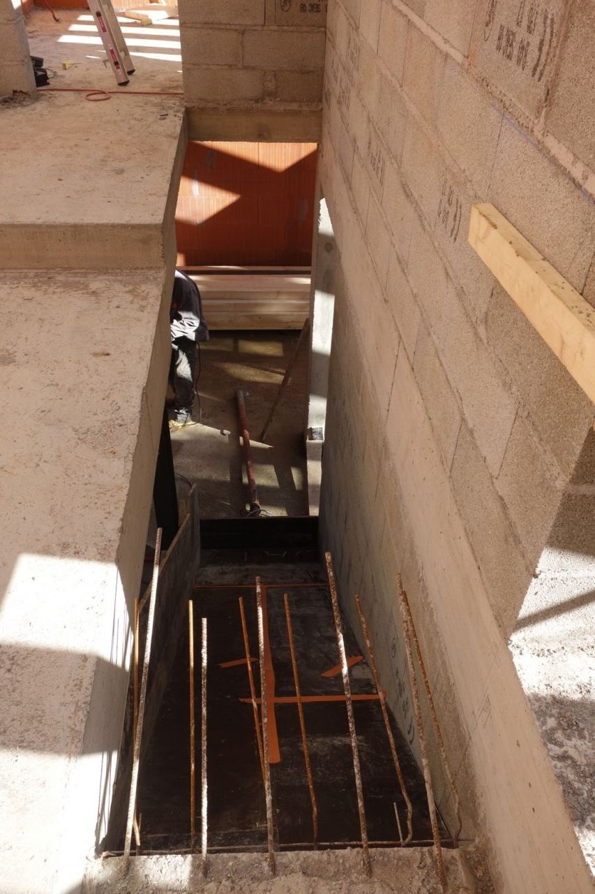 Coffrage escalier