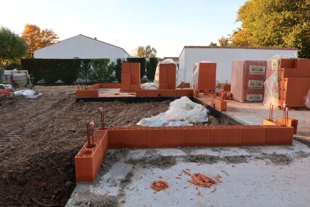 Elévation des murs !