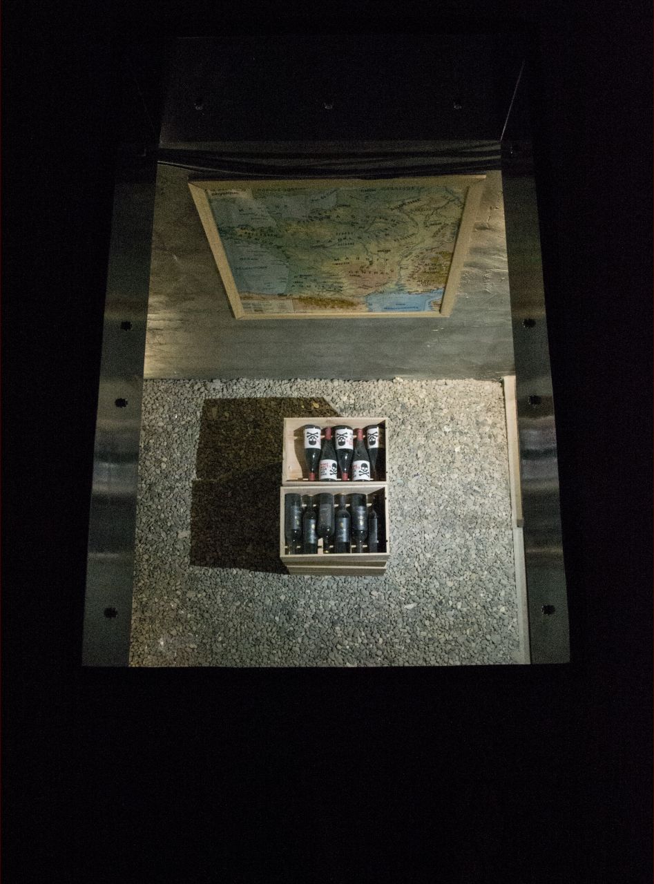 Cave vue de l'entrée