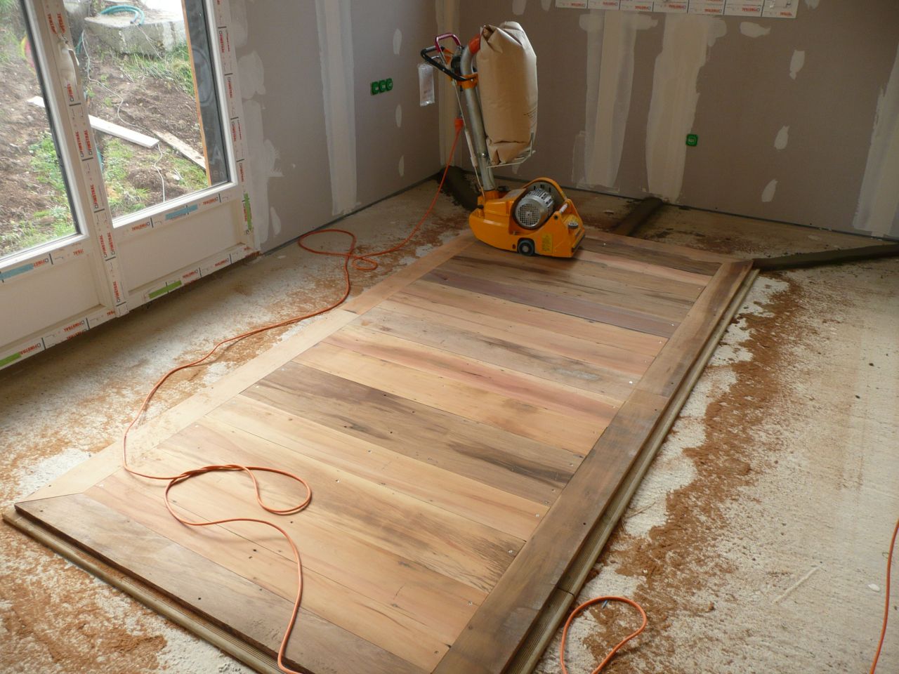 parquet dans le salon