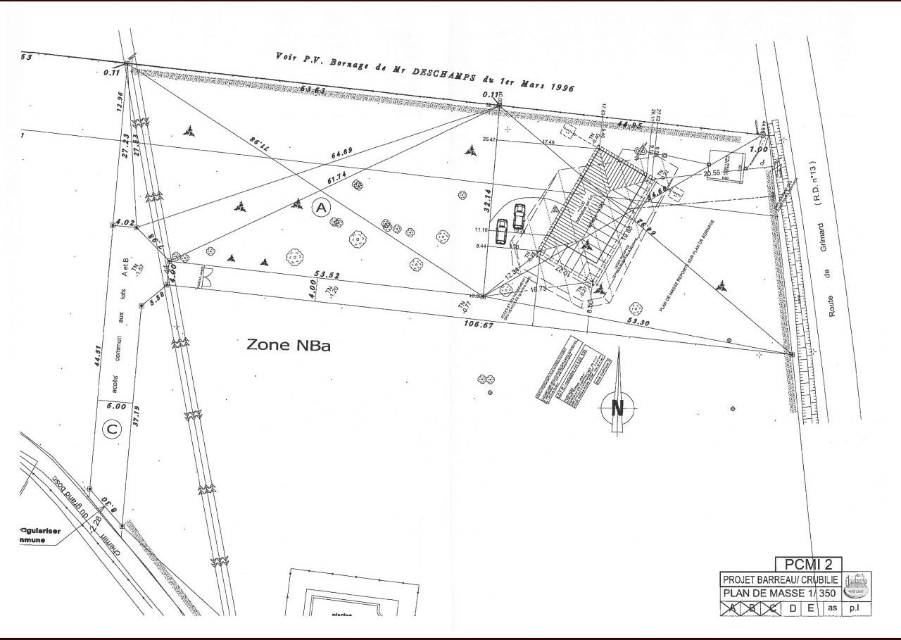 plan de masse