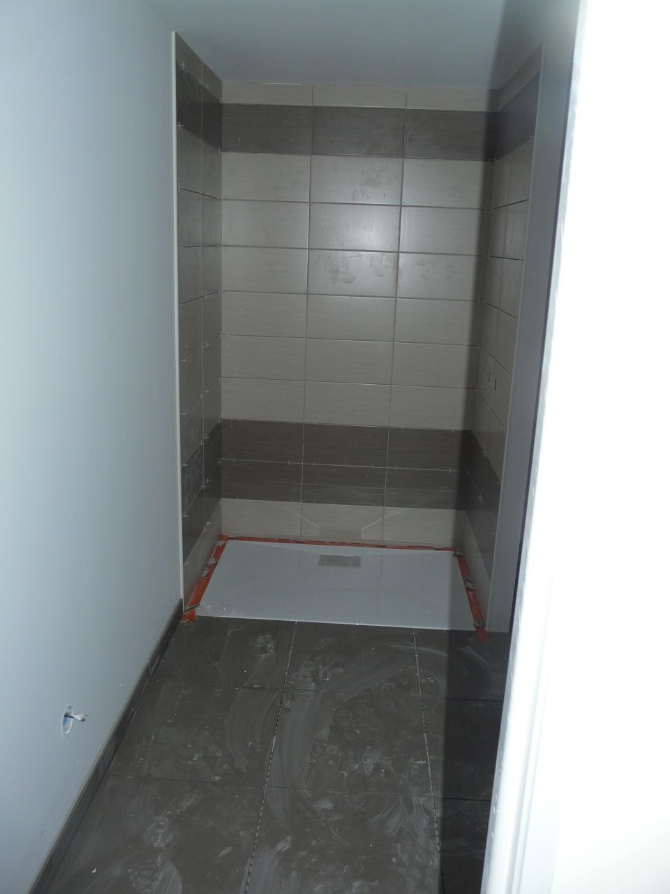 La douche du sous-sol