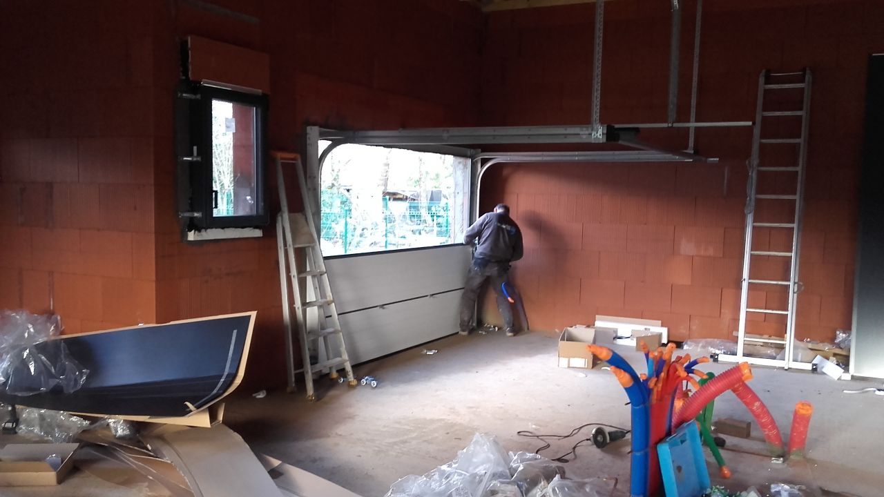 Montage porte de garage