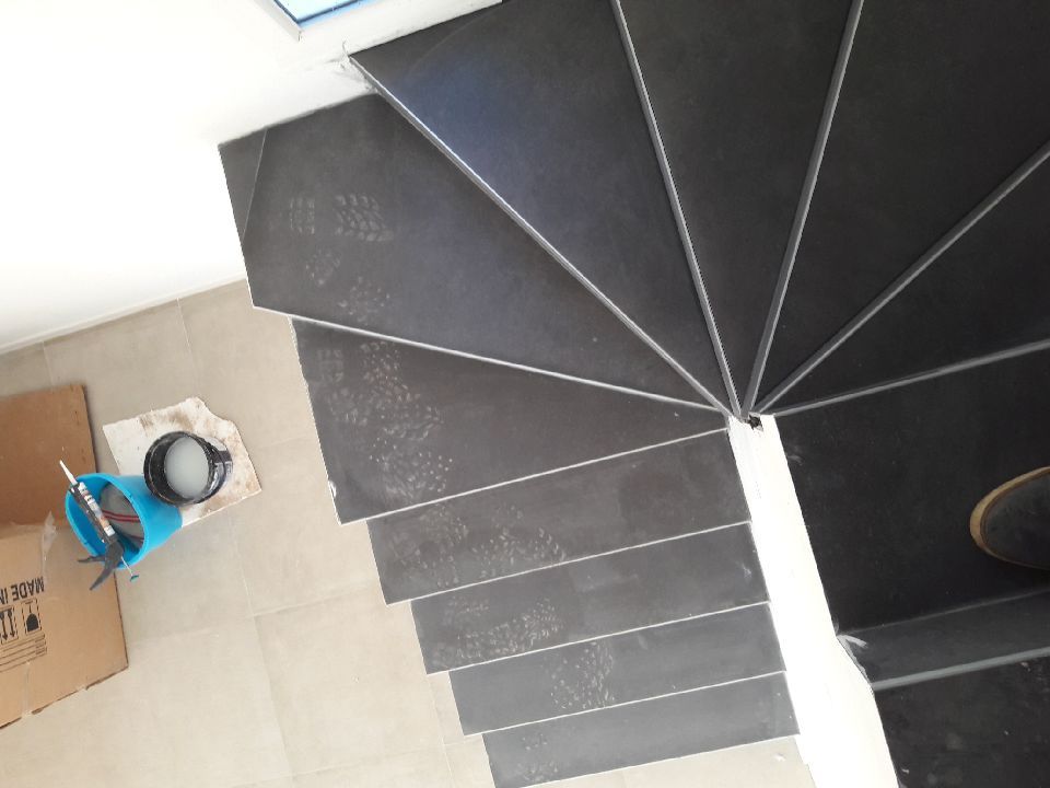 Reprise de l'escalier