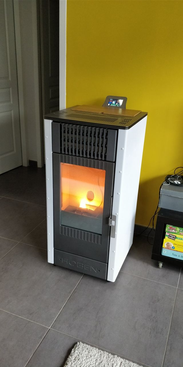 Poele Hoben H7 Zen evolution Blanc