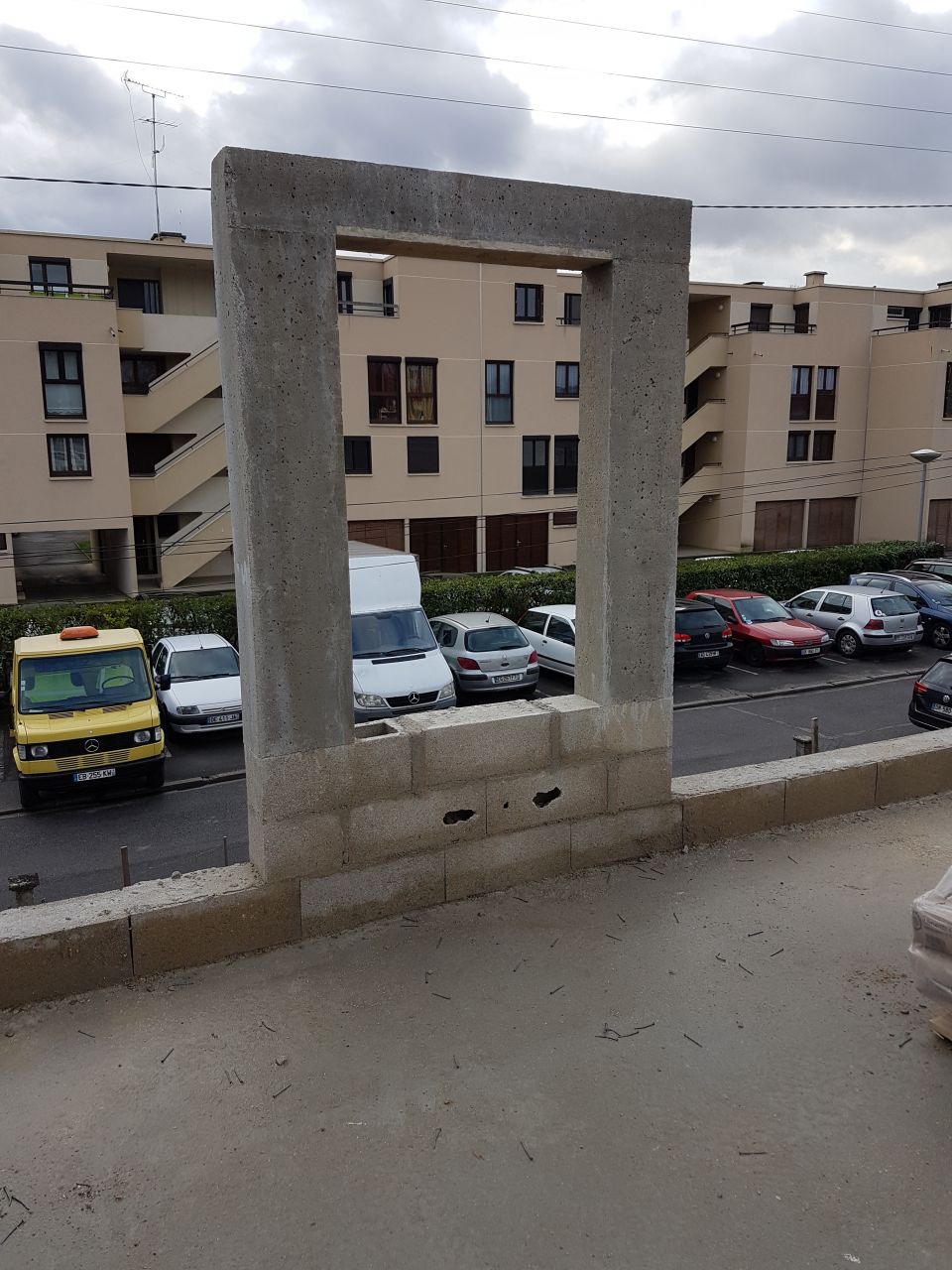 vue de l'étage...