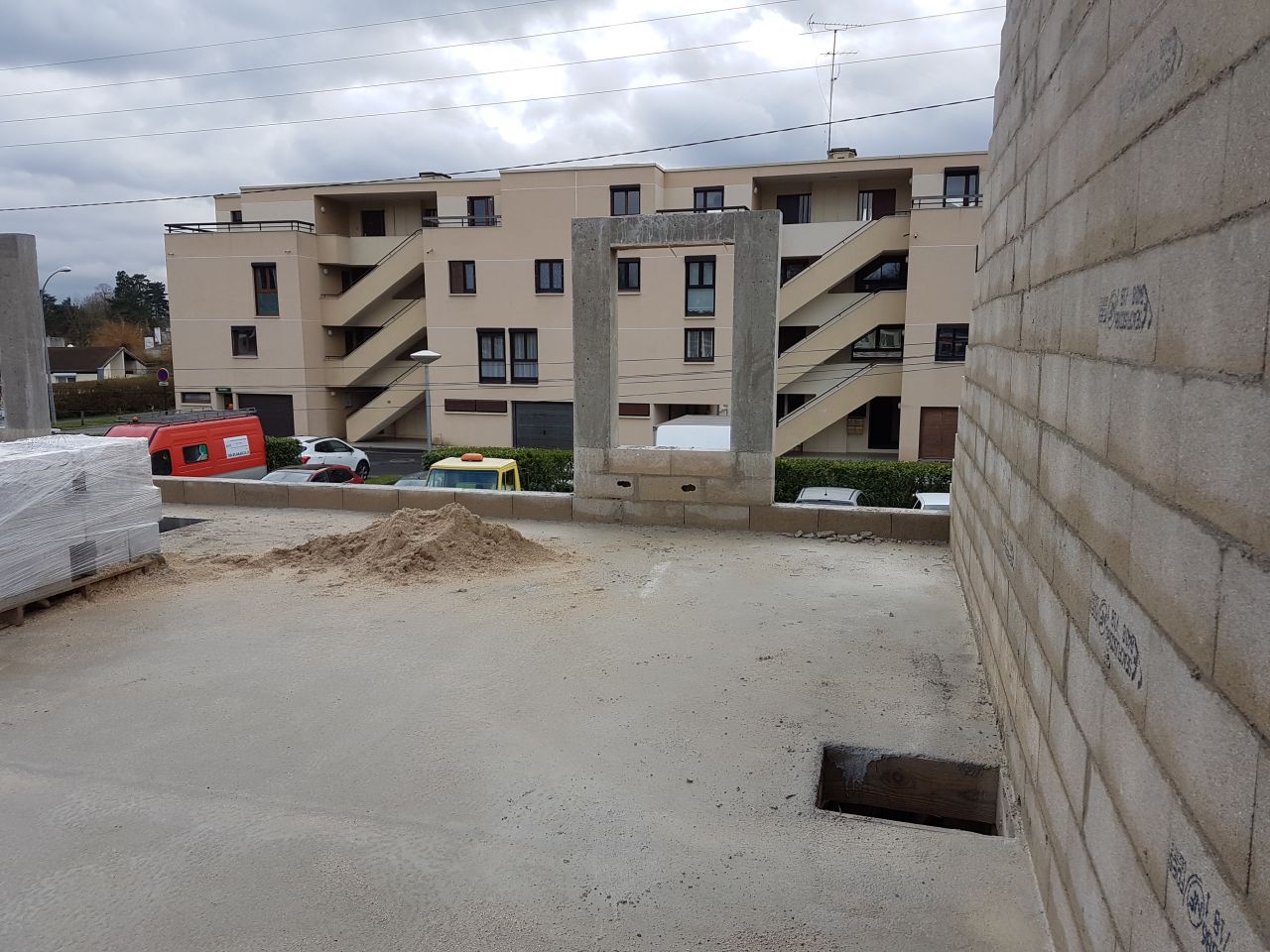 vue de l'étage...