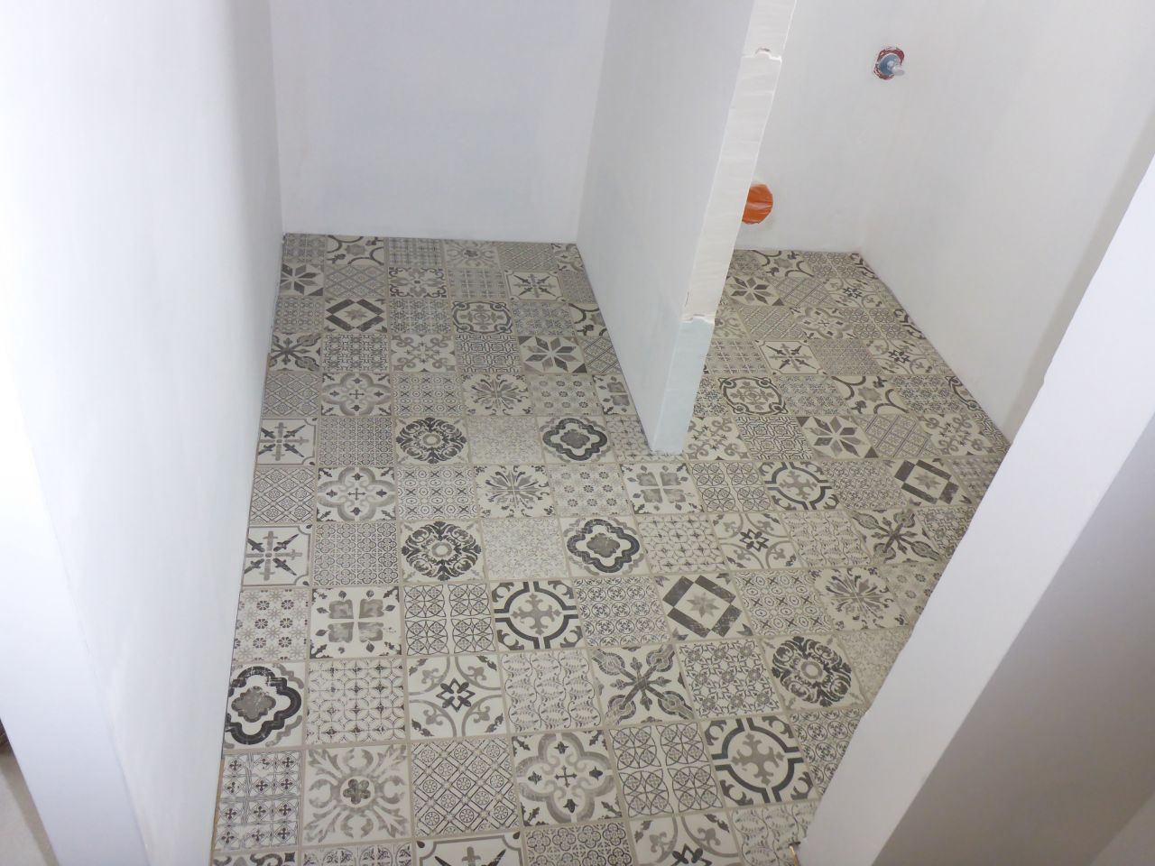 WC et débarras. Vinyle clipsable