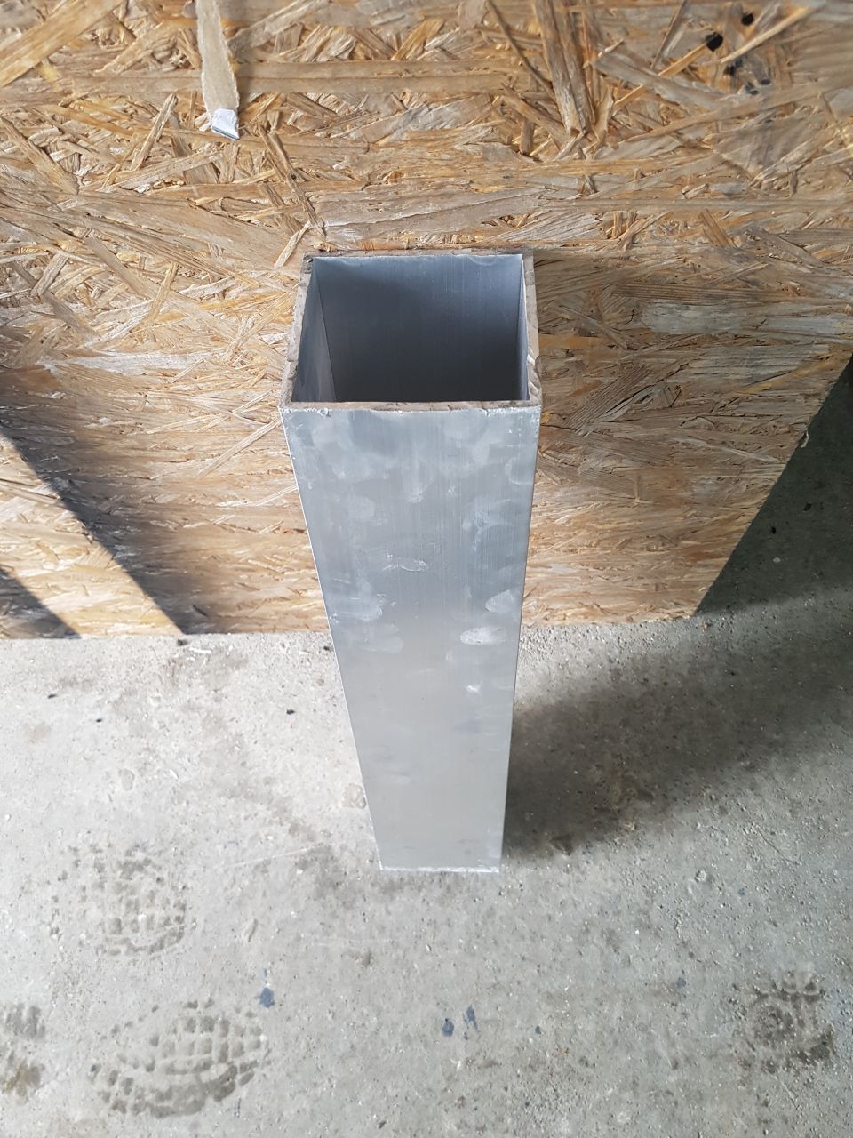 Aménagement du muret autour de la terrasse