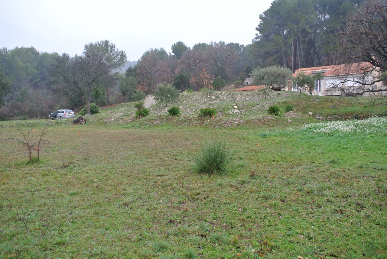 photographie du terrain pour dpot du Permis de Construire