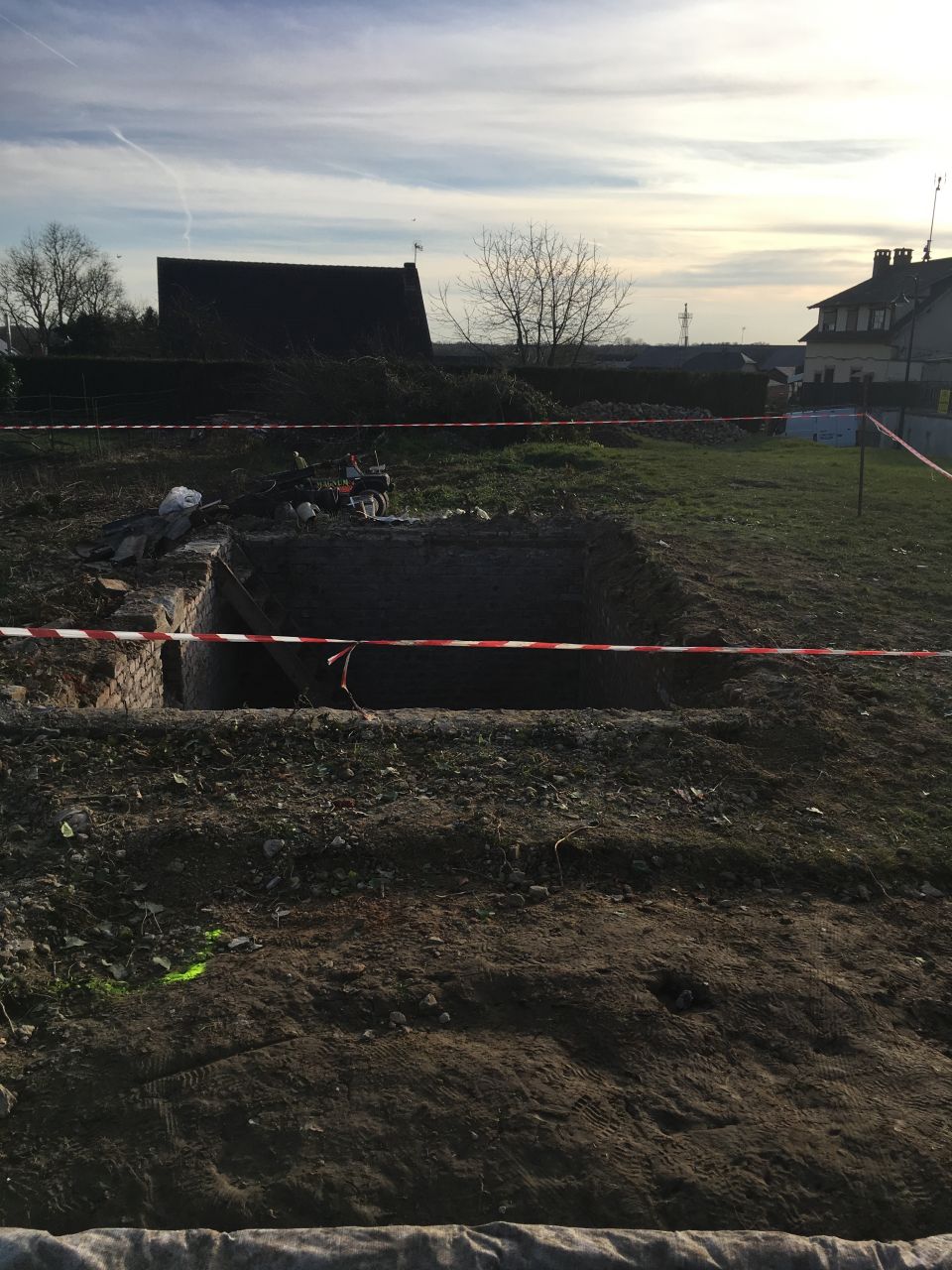 Démolition du vieux bâtiment terminée