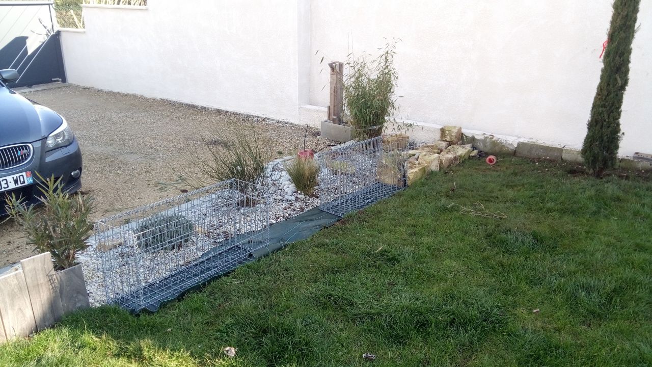 Préparation pour Gabion