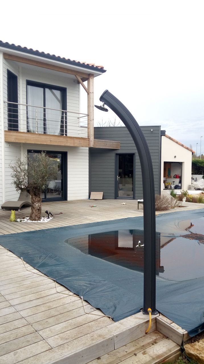 Douche Alu 25 litres pour Piscine