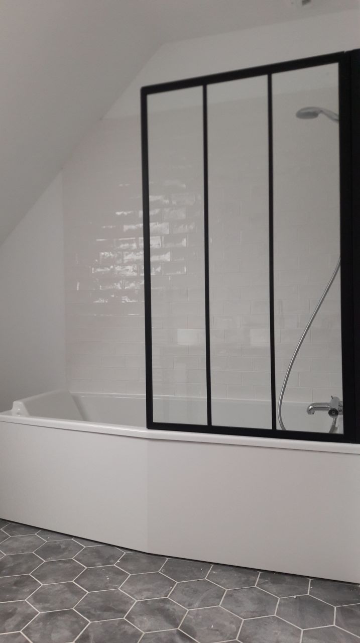 Travaux salle de bain terminés