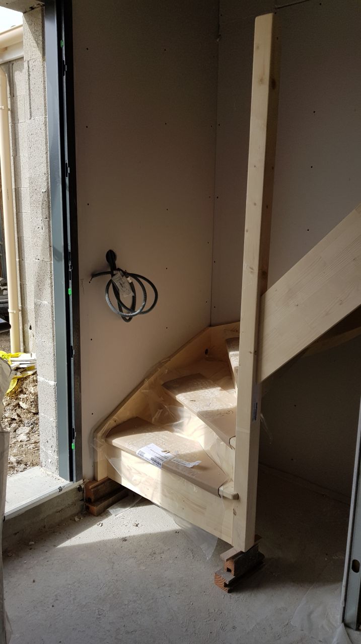 Pose Escalier